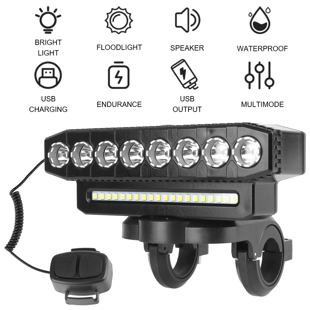 Universal Motorcycle Led Headlight Projector - أضواء دراجة نارية مقاومة للماء المحمولة