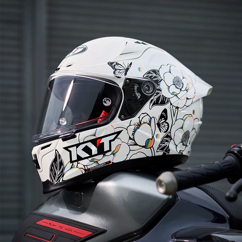 خوذة دراجات نارية HOT KYT ST م - مراجعة Full Face Motorcycle Helmet With Bluetooth وسعره