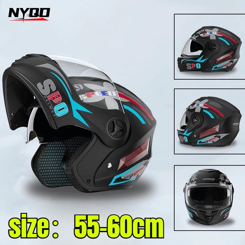 خوذة سلامة للقيادة على المنحدر - مراجعة Full Face Motorcycle Helmet With Bluetooth وسعره