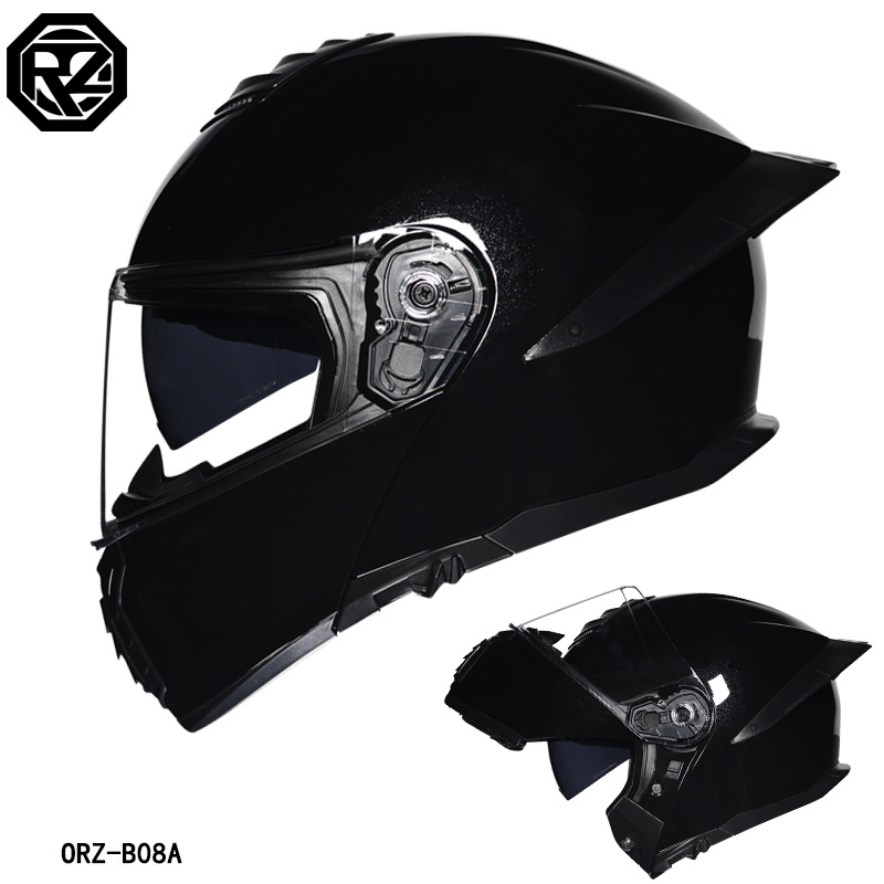 خوذة دراجة نارية من ORZ بواقي  - مراجعة Full Face Motorcycle Helmet With Bluetooth وسعره