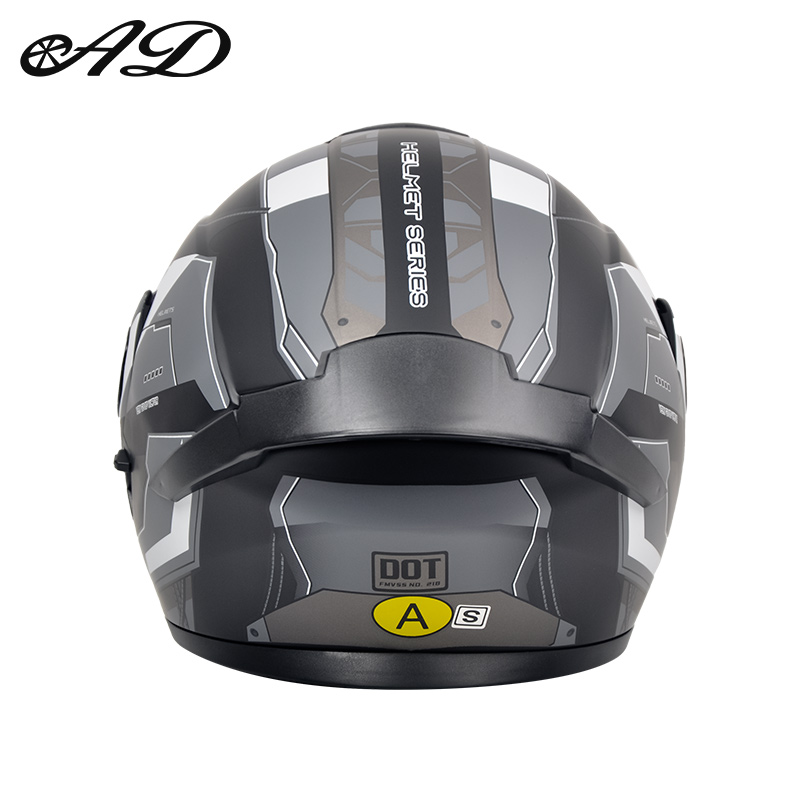 خوذة دراجة نارية مفتوحة الوجه  - مراجعة Full Face Motorcycle Helmet With Bluetooth وسعره