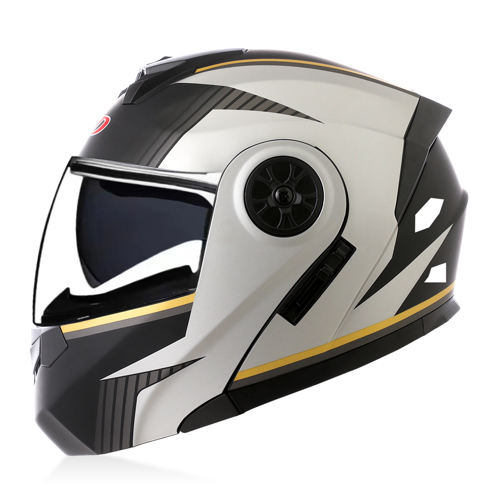 خوذة دراجات نارية عالية الجودة - مراجعة Full Face Motorcycle Helmet With Bluetooth وسعره