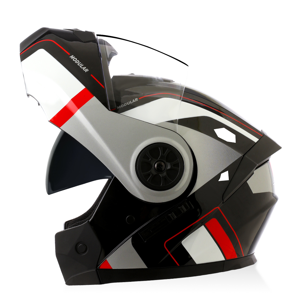 خوذة دراجات نارية عالية الجودة - مراجعة Full Face Motorcycle Helmet With Bluetooth وسعره