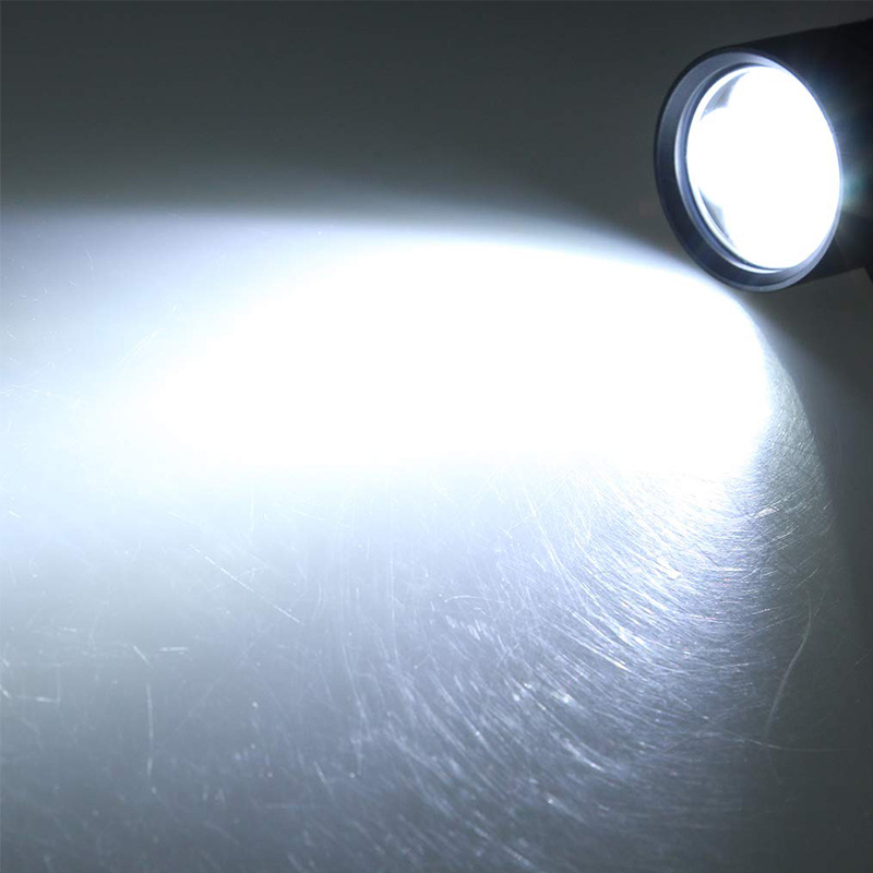 مصباح ضباب إضافي LED لدراجة نا - مراجعة Universal Motorcycle Led Headlight Projector وسعره