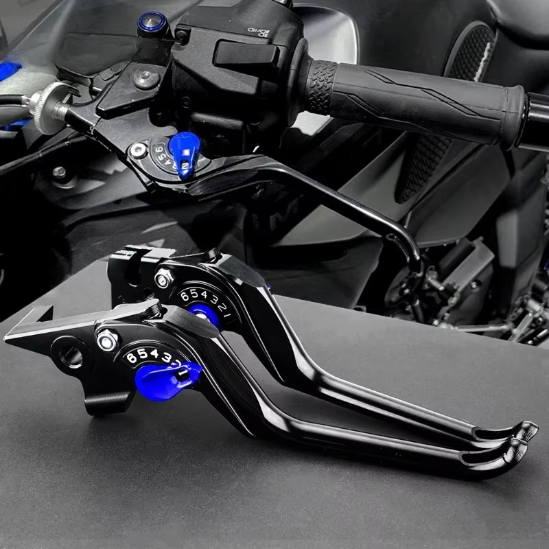 جديد لياماها MT07 2025 2026 Te - مراجعة Cnc Aluminum Adjustable Brake Clutch Levers وسعره