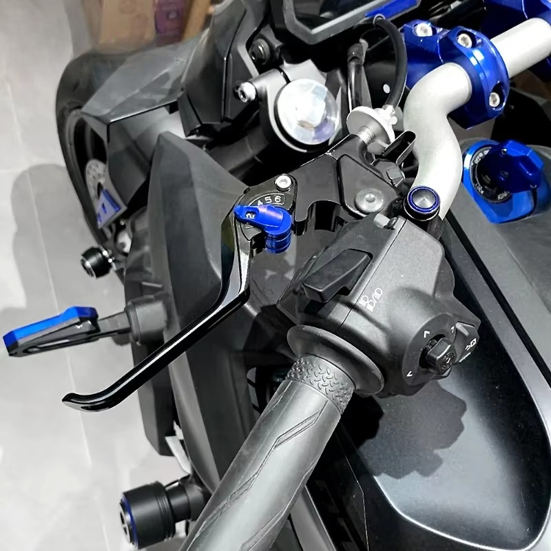 جديد لياماها MT07 2025 2026 Te - مراجعة Cnc Aluminum Adjustable Brake Clutch Levers وسعره