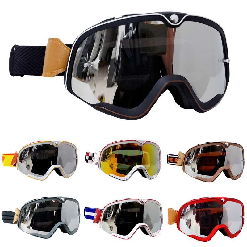 الرجعية موتوكروس نظارات MX على - مراجعة Off Road Motocross Helmet Goggles Set وسعره