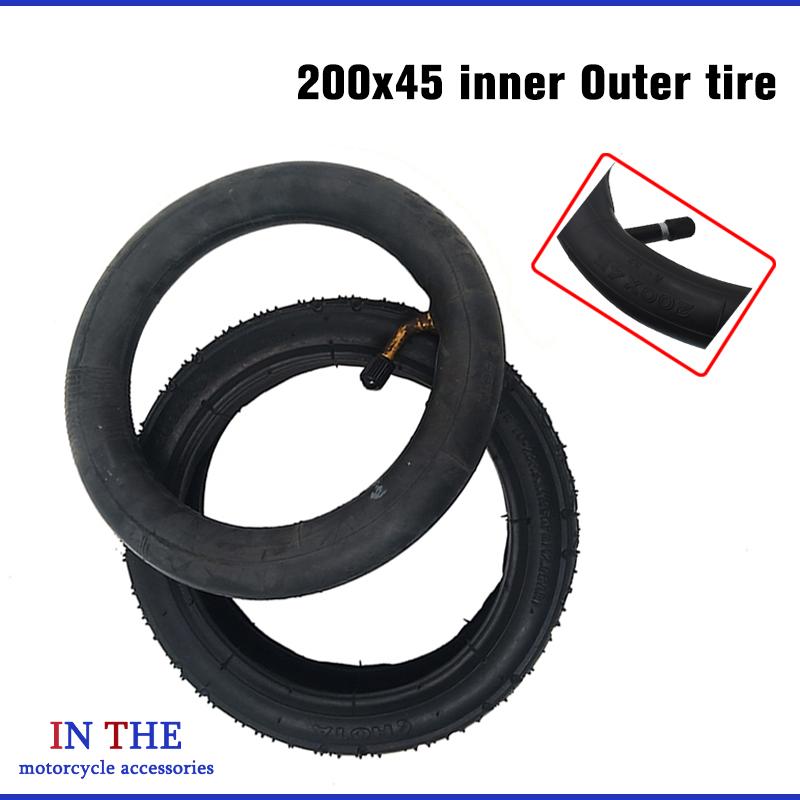 إطار سكوتر سميك مقاس 200x45، إ - مراجعة Scooter Parts وسعره